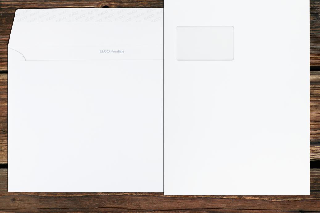 Briefhüllen mit Fenster C4 229x324 mm Haftklebend Hochweiß 120 g/qm